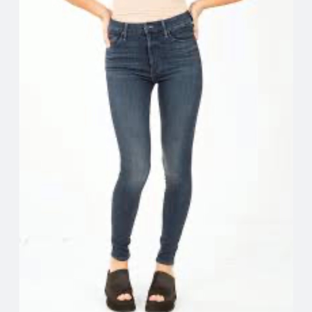 MOTHER HIGH WAISTED LOOKER JEANS SIZE 24